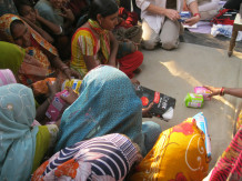 Estafette van gesprekken in Delhi