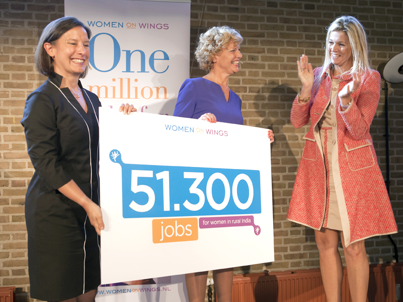 Princess Máxima reveals jobs WoW: 51,300