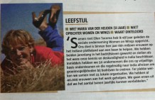 Telegraaf LEEFSTIJL: Maria van der Heijden