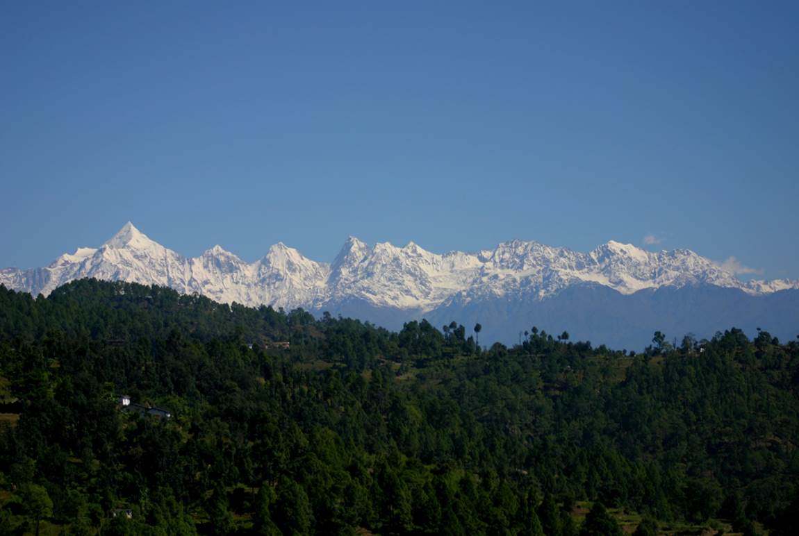 Geen berg te hoog voor Avani in de Himalaya