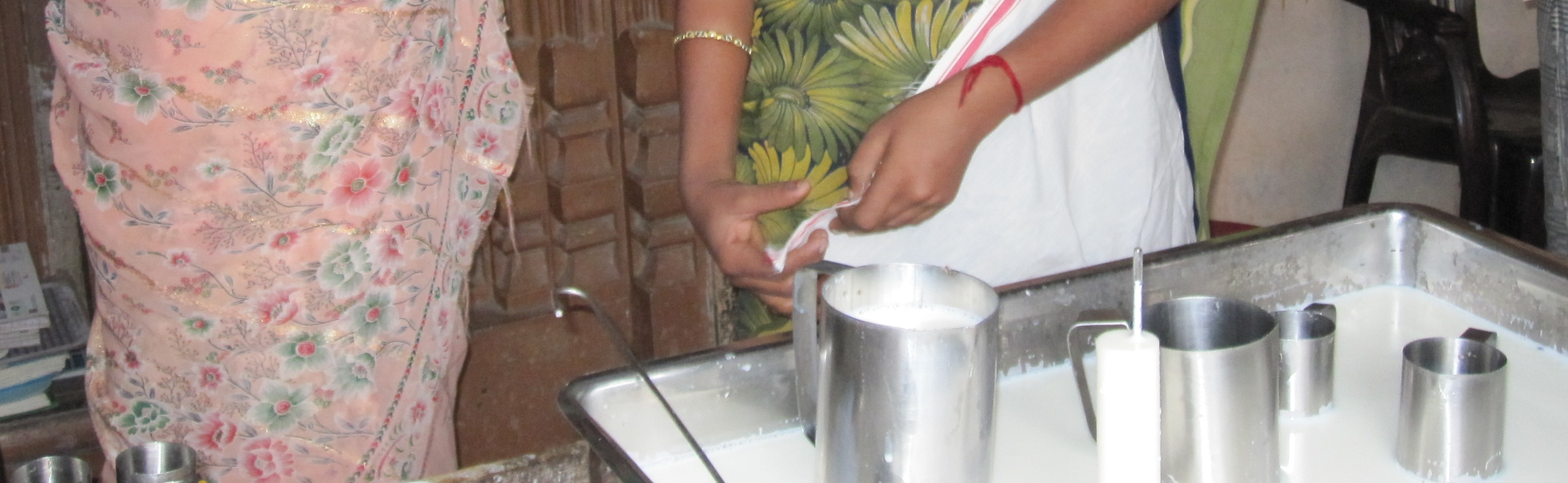 Collecting and selling milk