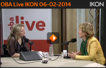 Radio interview OBA live met Maria van der Heijden