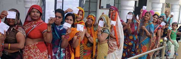 Elections outcome for Indian women in rural areas?