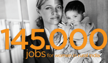 “145.000 jobs for Indian rural women” revealed at 7th anniversary