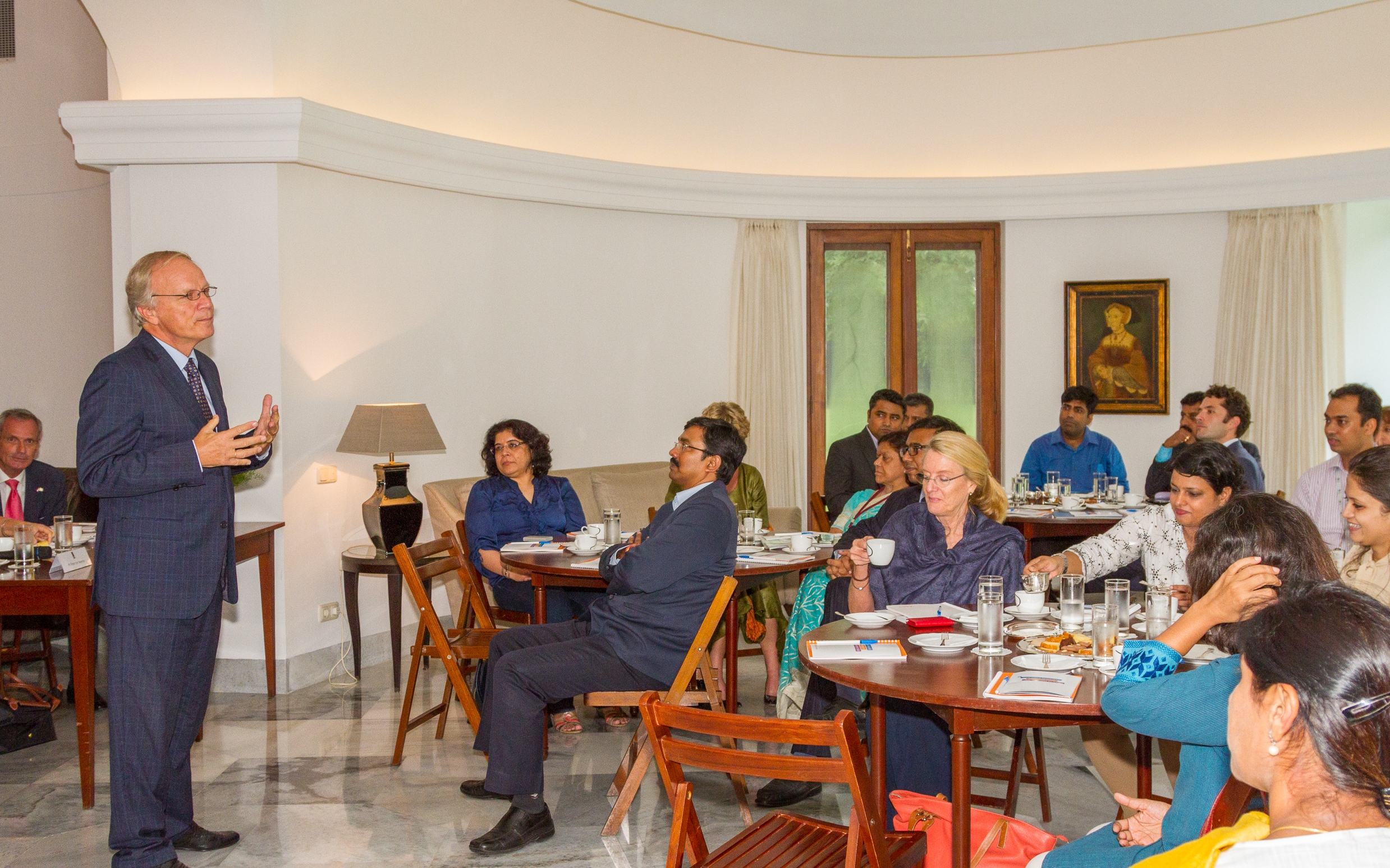 Round table celebration in India