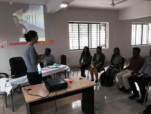 Working on management development program at Jharcraft