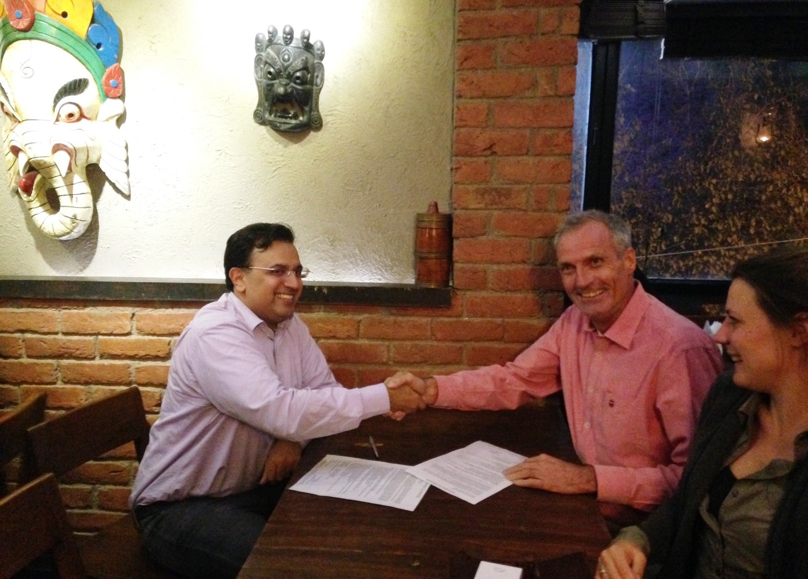 New partnership in sanitary pads program