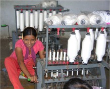 Bringing traditional Khadi to global customers