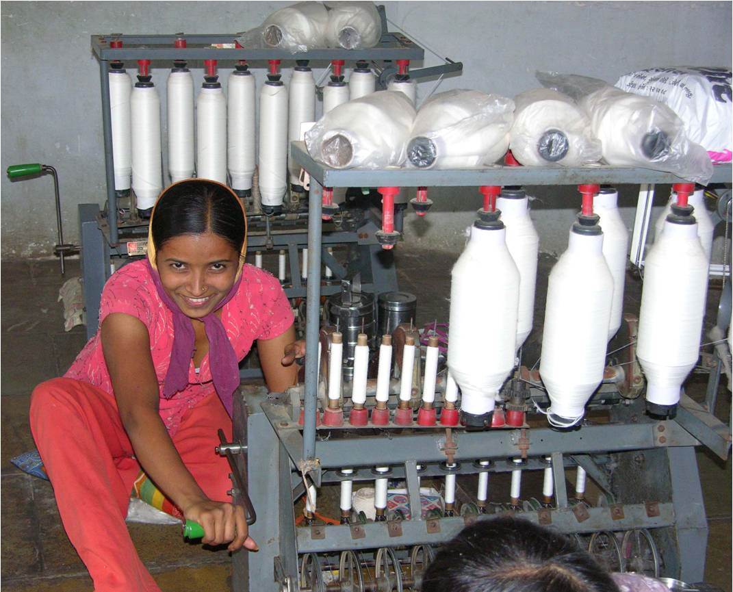 Bringing traditional Khadi to global customers