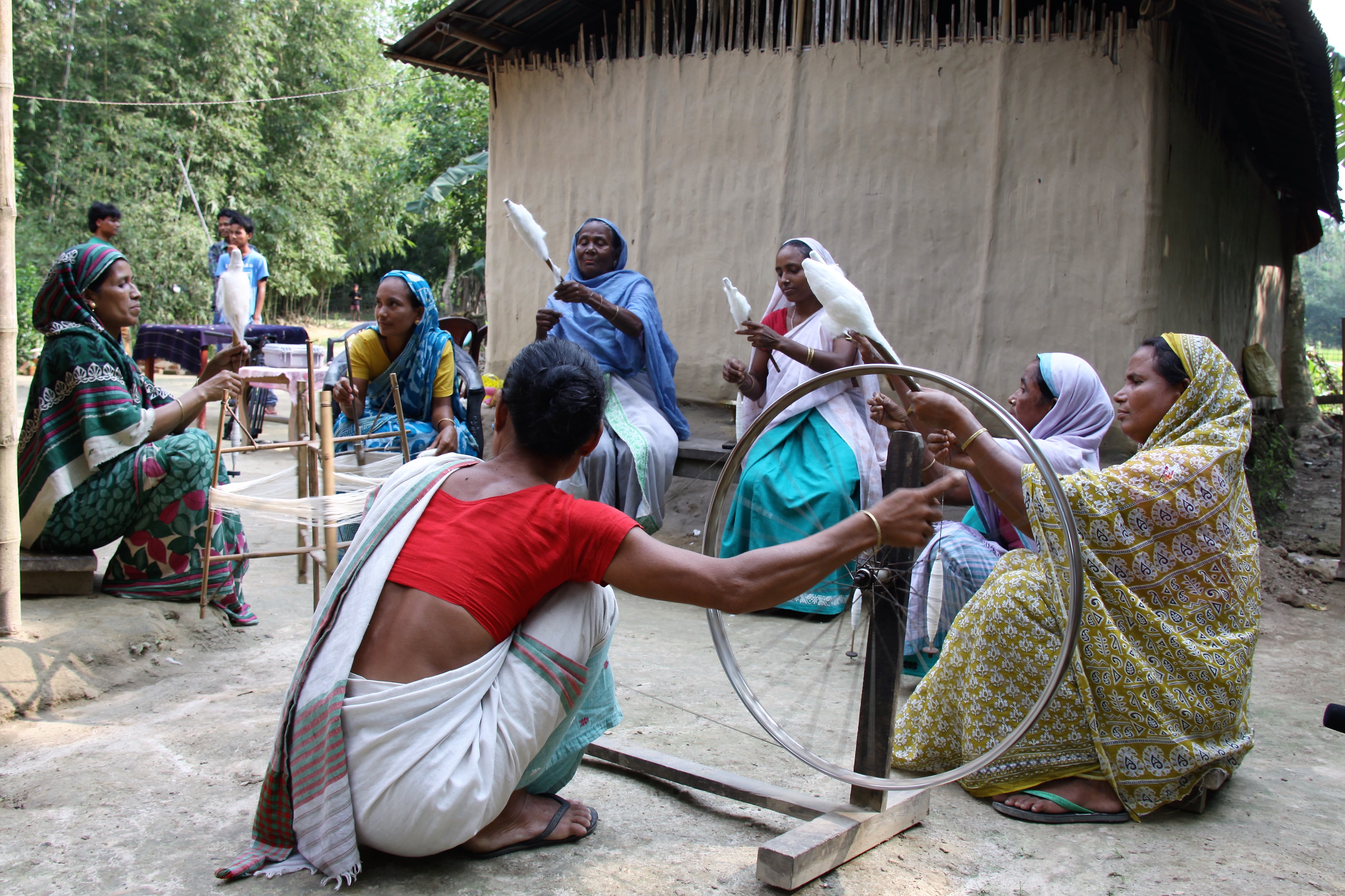Developing Fabric Plus team in Assam