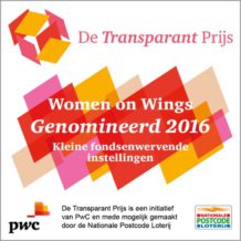 Women on Wings runner up in PwC Transparency Award 2016