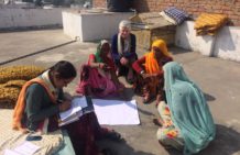 Enthusiasm and eagerness to learn with an aim to create jobs for women in rural India