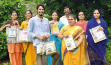Paper bags provide income to rural women