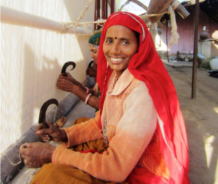 Weaving brings joy and income to Archana Devi