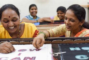 Welcoming new business partner I was a Sari