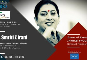 FICCI FLO talks to Smriti Z Irani about Women on Wings