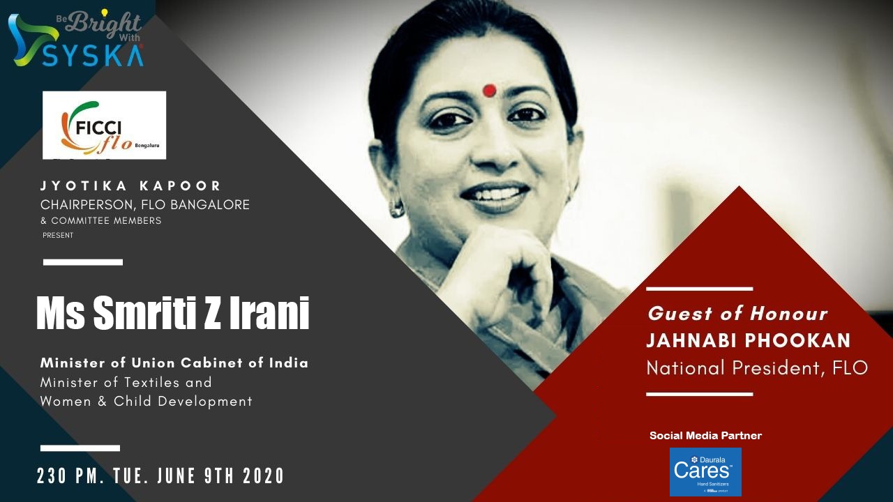 FICCI FLO talks to Smriti Z Irani about Women on Wings