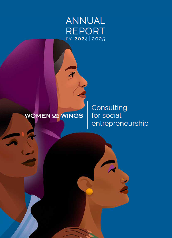 Women on Wings FY 2024-2025 annual report cover
