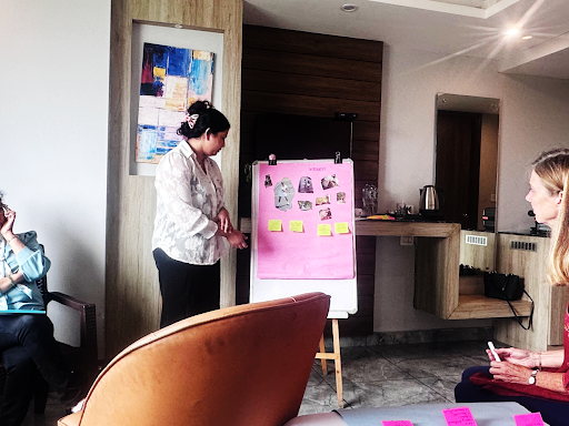 Customer segmentation in workshop with Women on Wings