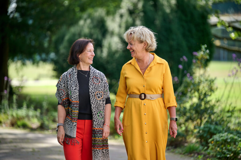 Women on Wings co-founders Maria van der Heijden and Ellen Tacoma